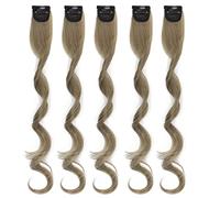 TARSHYRY La Moda di Colore Riccio Lungo Alla Moda in Capelli Mette in Evidenza L'estensione dei Capelli per le Donne (Aoki Ash)