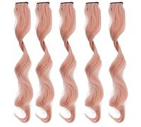 TARSHYRY La Moda di Colore Riccio Lungo Alla Moda in Capelli Mette in Evidenza L'estensione dei Capelli per le Donne (PINK)