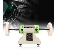 TARSHYRY Lucidatrice da Banco Professionale a Doppia Testa, Smerigliatrice, Lucidatrice per Gioielli, Ad Alta velocità, 480 W, 7200 Giri/min, per Metallo, Legno, Giada, Lucidatura con (Spina europea