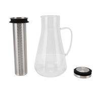 TARSHYRY Macchina per caffè Freddo con Bilancia Filtro in Acciaio Inossidabile Premium da 1600 Ml Resistente Alla Temperatura Manico Ergonomico Macchina per caffè Ghiacciato in Vetro