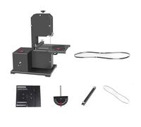 TARSHYRY Mini a Nastro, a Nastro Banco 800 W 1750 Giri/min con Piano del Tavolo Regolabile 0 a 45 Gradi per la Lavorazione del Legno, Taglio dei Metalli (2)