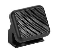 TARSHYRY Mini Altoparlante Esterno per Auto per Dispositivi di Comunicazione Radio, Amplificatore Audio Compatto Compatibile con Radio CB e Radioamatoriali, Design con Montaggio Universale Nero