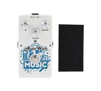 TARSHYRY Mini Auto Wah Pedal Guitar Guitar Effects Pedal 70s Classic Design con Loop Registrazione a 3 Knob Controllo per la Performance di Fun Stage