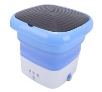 TARSHYRY Mini Lavatrice Pieghevole, Lavatrice Portatile con 5 Timer 10 Minuti e Funzione di Asciugatura, per Vestiti per Bambini, Biancheria Intima, Calzini Negli Appartamenti, Dormitori, (Spina