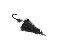 TARSHYRY Ombrello in Pizzo, Ombrello Vintage Mardi Gras Feste di Nozze Che Danzano Proposito Fotografia Proposito da Sposa in Pizzo di Cotone Feste di Nozze di Danza Proposta (BLACK)