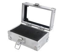 TARSHYRY Organizzatore di Cassette per Trapano per Trapano Portatile Resistente per Professionisti delle Nail Art e Appassionati di Alluminio (50 buche)