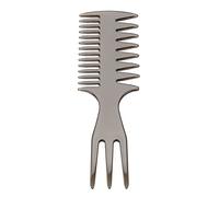 TARSHYRY Pettine per la Forchetta dei Denti Pettine di Acconciatura per Uomo Salone di Casa Professionale ABS Anti -statico (No.3 Inserisci pettine)