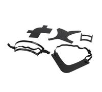 TARSHYRY Piastra per la Barba per Uomini, Strumento di Gamma di Barba 5 Pezzi con Shaper a Multifunzionale per Scollatura dell'attaccatura (BLACK)