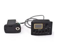 TARSHYRY Pickup per Chitarra con Microfono Integrato, Controllo Volume e Tono per Chitarre Folk, Classiche in Legno Include Accordatore, Interruttore di Fase, Controlli EQ per Prestazioni Sonore