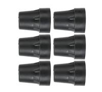 TARSHYRY Punta di Canna, Punte Passeggiata a Piedi Pad Base Base Cancella Non Slittata Canna Capsuttini Accessori per le Punte 6 Pacchetti Contratteria Walking Canne
