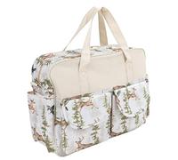 TARSHYRY Sacca per Pannolini, Borsa per Pannolini Multifunzione Viaggio Bambini in di papà Mamma con Molte Tasche Zaino Bambini Ragazzi e Ragazze (Alce della foresta)