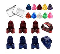 TARSHYRY Scegli per le Dita della Chitarra, Accessori per Chitarra per per Celluloide Pollice per le Dita delle delle Protezioni e Scelte per le del Pollice per Banjo, Bassi di Arpa Ukulele