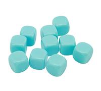 TARSHYRY Set di Dadi Colorati da 30 Pezzi per Giochi da Tavolo Creativi e attività Matematiche Educative (azzurro)