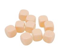 TARSHYRY Set di Dadi Colorati da 30 Pezzi per Giochi da Tavolo Creativi e attività Matematiche Educative (Beige)