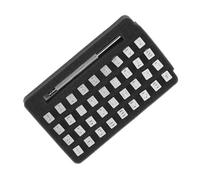 TARSHYRY Set di Timbri per Lettere e Numeri da 36 Pezzi per Pelle, Metallo, Legno, Kit di Strumenti per Punzonatura in Acciaio Plastico con Timbri Alfabetici e Numerici 3 Mm (6MM)
