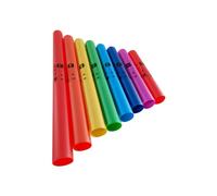 TARSHYRY Set di Tubi del Suono Musicale 8pcs, Strumento a Percussione a Tubo Audio a 8 Toni, Kit di Compleanno Colorato per la Classe di Performance Collettiva, Portatile e (senza corda)