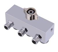 TARSHYRY Splitter per Tubo d'aria, Aerografo Connetti Rapida Connessione Aerografo a Aereo Regola Aeronautica della Spazzola della Spazzatura della Valvola della Valvola dell'aria