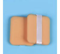 TARSHYRY Strumento a Secco Bagnato per Trucco a Boccone Morbido a Doppio Lato per Trucco Delicato (Colore della pelle quadrata)