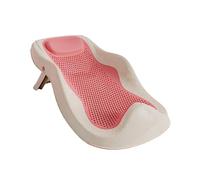 TARSHYRY Supporto per il Bagnetto Infantile Staffa Sdraiata Ergonomica Pieghevole Antiscivolo per la Sicurezza del Bagnetto del Bambino (PINK)