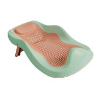 TARSHYRY Supporto per il Bagnetto Infantile Staffa Sdraiata Ergonomica Pieghevole Antiscivolo per la Sicurezza del Bagnetto del Bambino (GREEN)