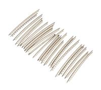 TARSHYRY Tasti di Chitarra, Materiale in Rame Superficie Elegante e Bordo della di Tasti 24pcs , Non Danneggiano la Tastiera e le Corde