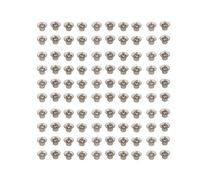 TARSHYRY Tazza di Allevamento di Api Regina in Plastica Vivida a Colori Vivido Ape Cella Ape di Api Facile Operazione Apicoltore Forniture 100pcs (GREY)