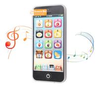 TARSHYRY Telefono Cellulare Giocattolo Ricaricabile per Bambini con Touch Screen, Luci e musica. Giocattolo Didattico Educativo per Bambini Piccoli e neonati. Idea Regalo di Natale