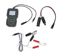 TARSHYRY Tester per Pannelli Solari, Multimetro Fotovoltaico MPPT per Pannelli Fotovoltaici da 5W a 500W con Ampio Schermo LCD, per la Misurazione e la Ricerca Dell'irradiazione solare. (BLACK)