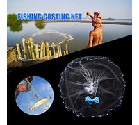 TARSHYRY 【Titolo】Rete da Pesca con Pesi per un Facile Lancio a Mano e una Grande Durata