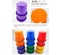 TARSHYRY Trampoli con Secchiello per Camminare per Bambini Gioco all'aperto Gioco di Allenamento per l'equilibrio per Bambini Giocattolo per attività di Sviluppo delle abilità Motorie Sensoriali