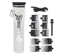 TARSHYRY TRIMMER BEADE PER UOMINO, Kit di Taglio dei Capelli PER Capelli Elettrici PER Capelli con Lama Incisiva 10 Cuccioli Kit di Attrezzi PER Toelettatura PER Taglio di Capelli PER (SILVER)