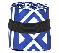 TARSHYRY Zaini Pieghevoli Ecologici Riutilizzabili per Fare la Spesa e Viaggiare (Blu Bianco)