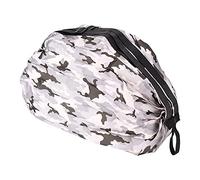 TARSHYRY Zaini Pieghevoli Ecologici Riutilizzabili per Fare la Spesa e Viaggiare (GRAY)