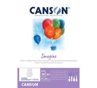 Tarson Image Holling Block da 50 fogli A4 - Grana fine - 21x29,7 cm - 200 g - colore bianco NEW