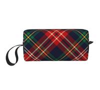 Tartan scozzese, Borsa per il trucco Borsa per cosmetici Borsa da toilette da viaggio portatile Borsa per trucco Organizer