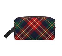 Tartan scozzese, Borsa per il trucco Borsa per cosmetici Borsa da viaggio portatile da viaggio Borsa per trucco Organizer