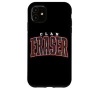 Tartan ufficiale del clan Fraser of Lovat Custodia per iPhone 11