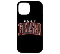 Tartan ufficiale del clan Fraser of Lovat Custodia per iPhone 12 mini