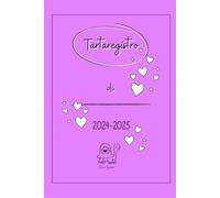 Tartaregistro del docente - 2024/25 - fucsia: Registro con un po' di agenda per docenti