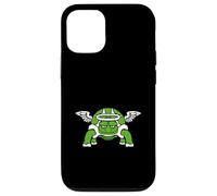 Tartaruga Angelo Fumetto Ali Santo Halo Cielo Volare Vecchio Cartone Anim Custodia per iPhone 12/12 Pro