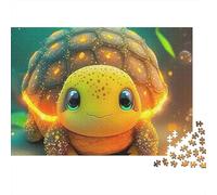 Tartaruga Dolce e Giocosa Puzzle 1000 Pezzi Puzzle per Adulti Relax e Focus 70x50cm/1000pcs