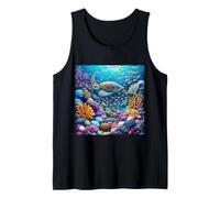 Tartaruga Fantasy Coral Reef Canotta