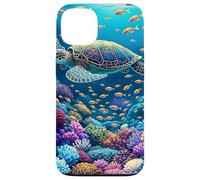 Tartaruga Fantasy Coral Reef Custodia per iPhone 13