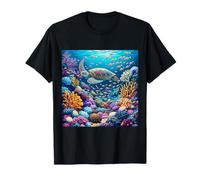 Tartaruga Fantasy Coral Reef Maglietta
