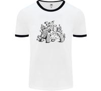 Tartaruga Funghi Natura Mycology Uomo Ringer