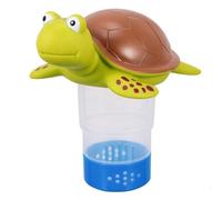 Tartaruga galleggiante per piscina di cloro di cloro galleggiatore Tartotalato Dosaggio float per compresse da 1 e 3 pollici e supporto per bromo per vasca calda di grandi/piccole piscine