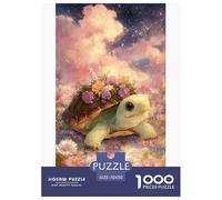 Tartaruga Gentile Puzzles 1000 Pezzi Gioco Di Sfida Giocattolo Adulti E Bambini Gioco Di Puzzle Sfida Educativa Gioco Di Libero Tempo Regalo Decorazione Casa 70x50cm/1000pcs