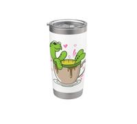 Tartaruga in Coppa Rettile Water Back Shell Bicchiere termico in acciaio inox doppia parete