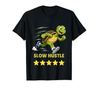 Tartaruga in Esecuzione Slow Hustle 5 Stelle Maglietta