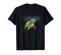 Tartaruga Mare Occhiali da Sole Cool Beach Ocean Animal Art Maglietta